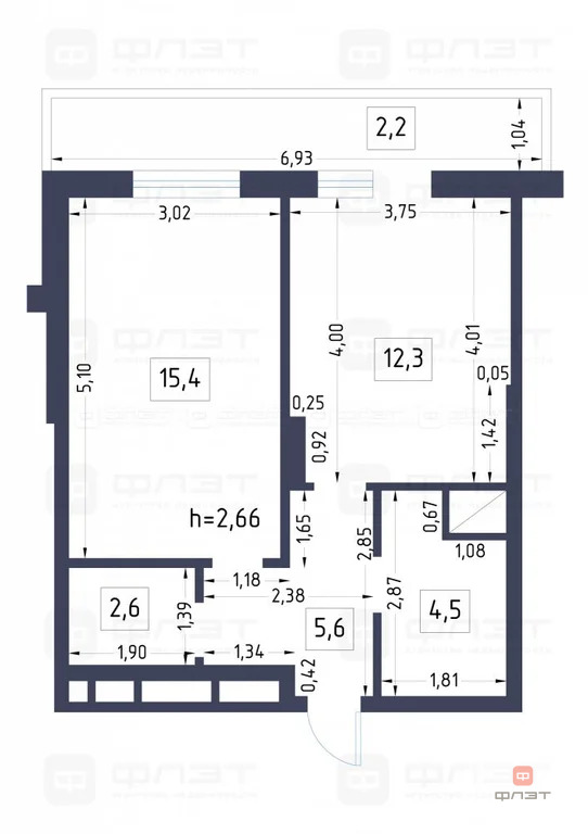 Продажа квартиры, Казань, проезд. Детский - Фото 11