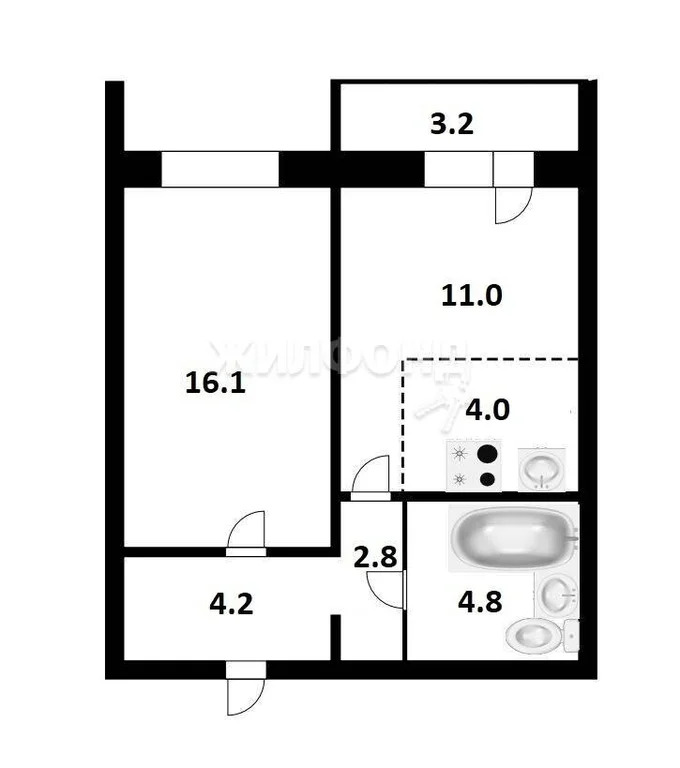 Продажа квартиры, Новосибирск, Виктора Уса - Фото 24