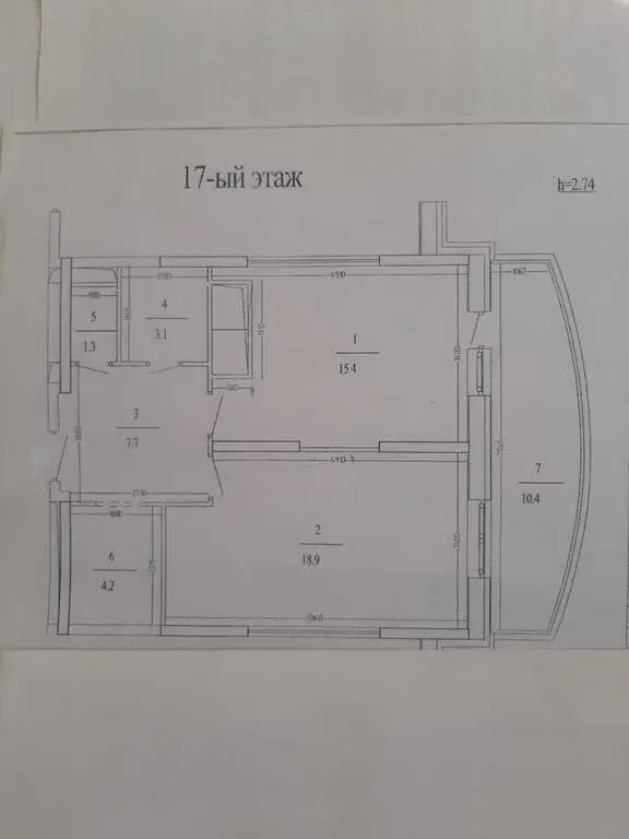 Продаётся 1 комнатная квартира в ЖК Новое Измайлово 50.6 кв.м - Фото 23