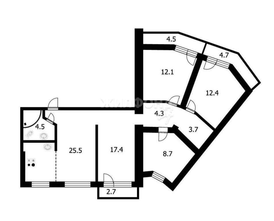 Продажа квартиры, Новосибирск, ул. Ударная - Фото 0