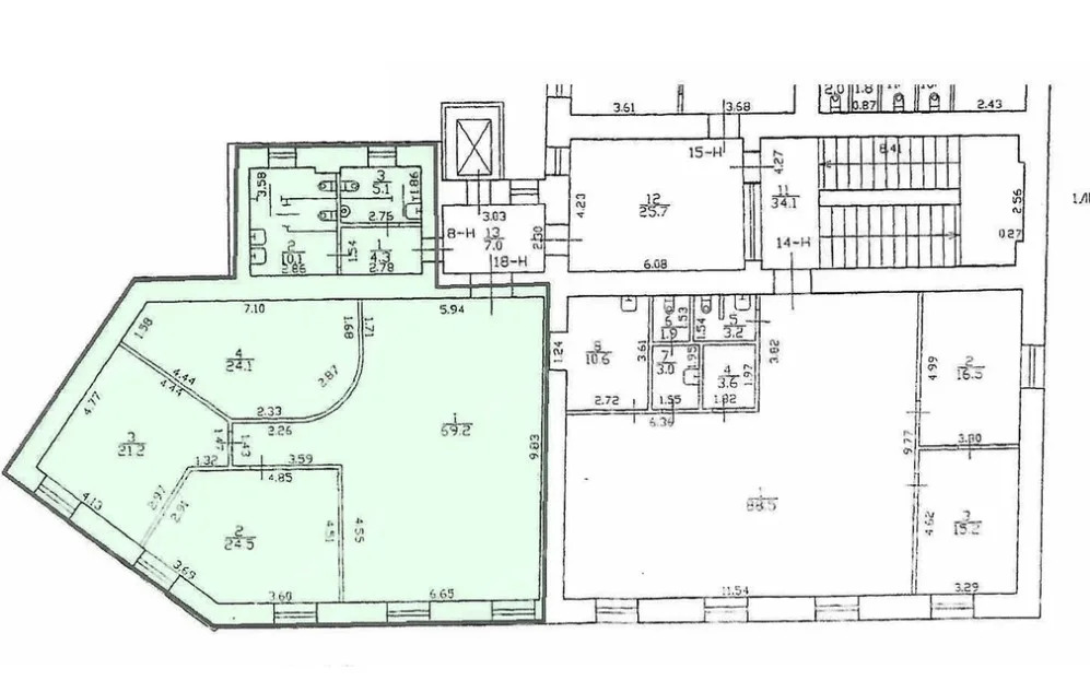 Офис 158,5 м2 - Мойки 37 - Фото 25
