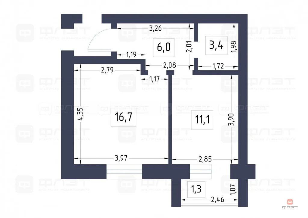 Продажа квартиры, Усады, Лаишевский район, ул. ДСУ - Фото 12
