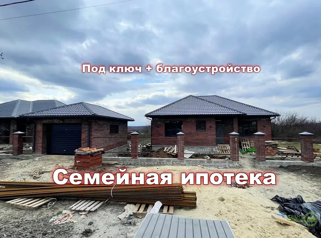 Новый дом с гаражом ПОД КЛЮЧ в Никольское Звездный, семейная ипотека - Фото 0