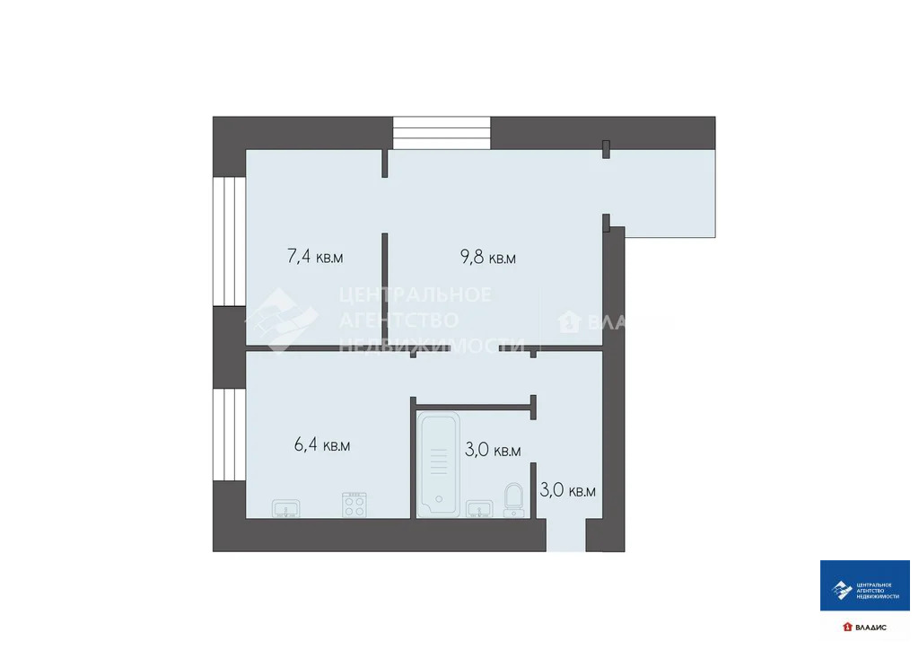 Продажа квартиры, Рязань, ул. Строителей - Фото 20