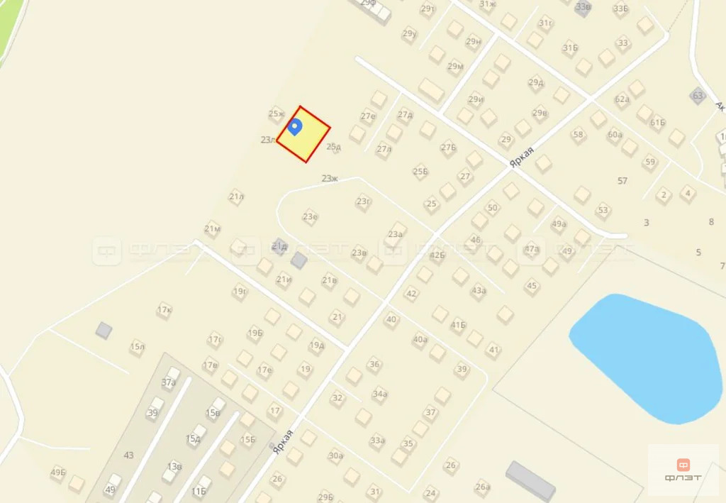 Продажа участка, Казань, ул. Яркая (Салмачи) - Фото 2