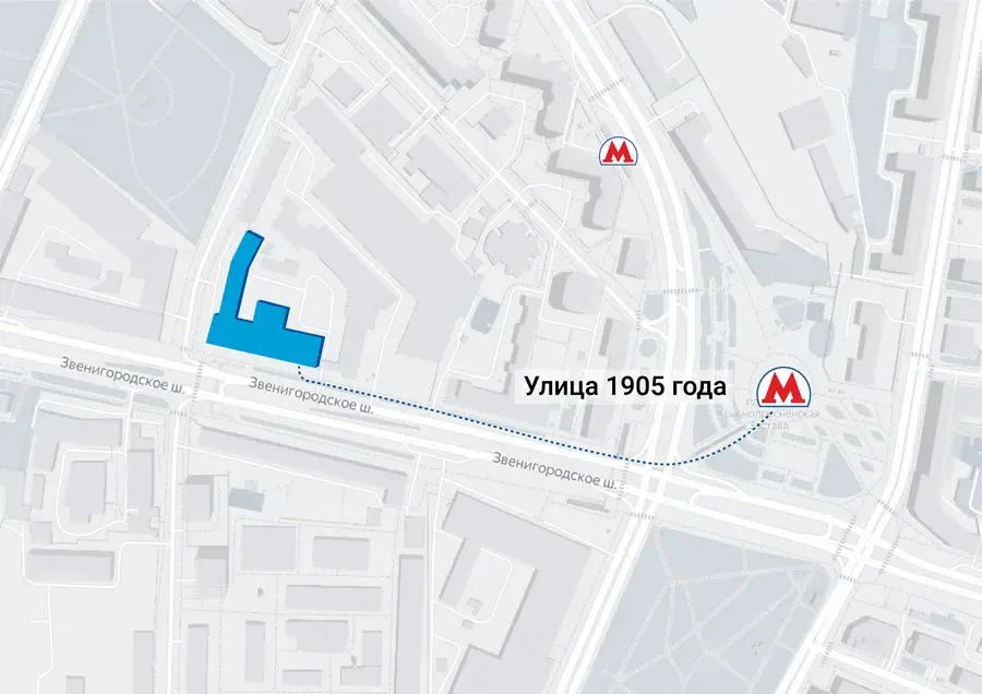 Офисное помещение 1292 кв.м м.Улица 1905 года - Фото 10