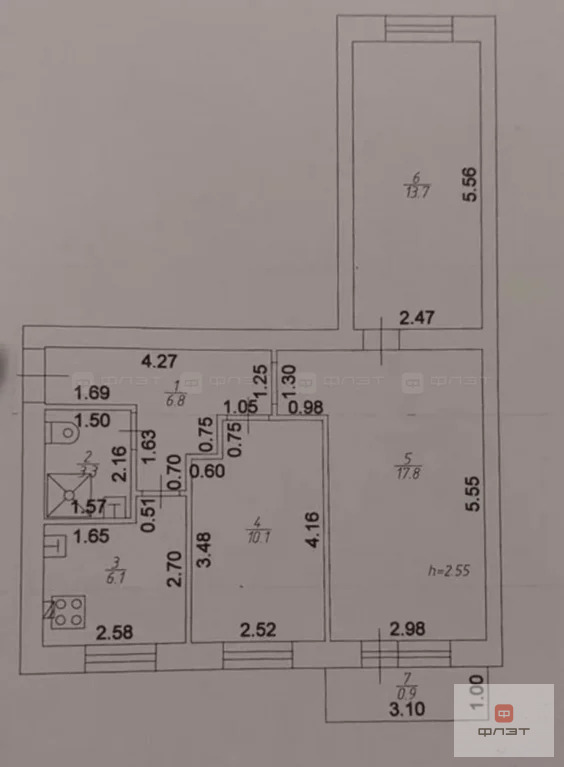 Продажа квартиры, Казань, ул. Белинского - Фото 12