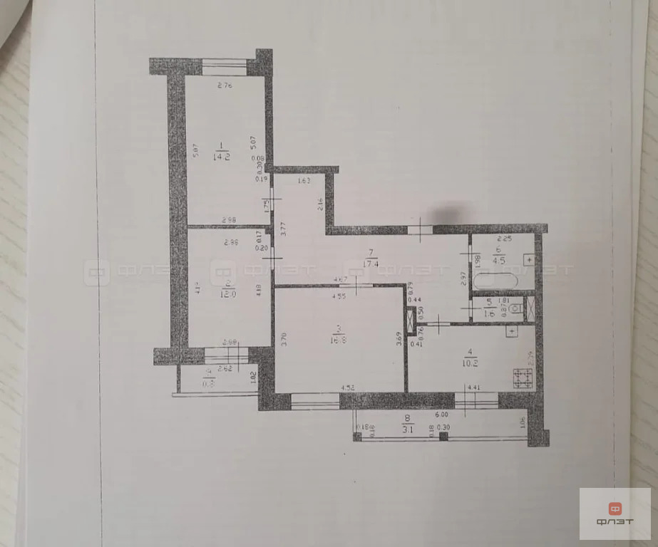 Продажа квартиры, Казань, ул. Новоселья - Фото 16