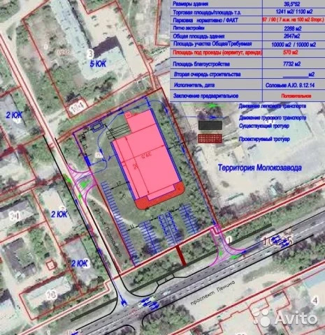 Карта лакинска со спутника