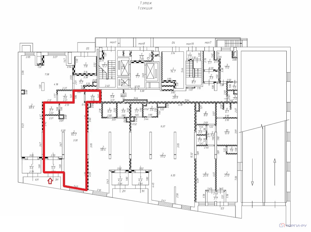 Продажа торгового помещения, 6-я Радиальная улица - Фото 4