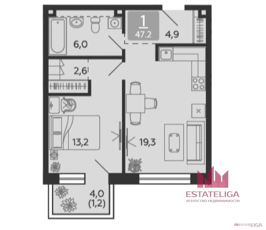 Продажа квартиры, набережная Марка Шагала - Фото 9