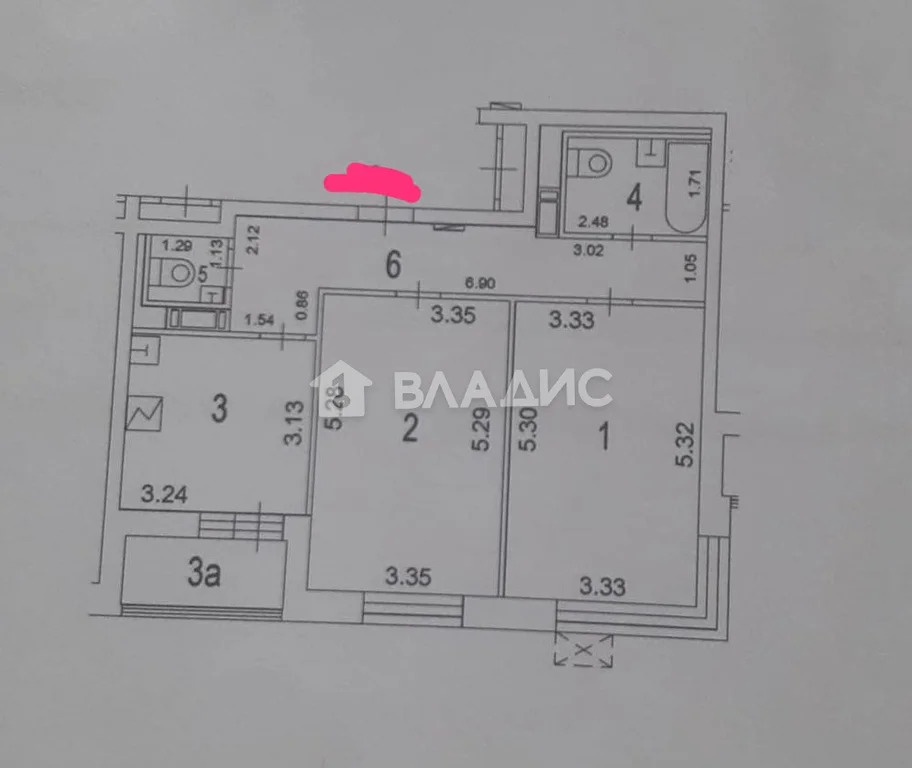 Москва, 3-й Новомихалковский проезд, д.8/1, 2-комнатная квартира на ... - Фото 0