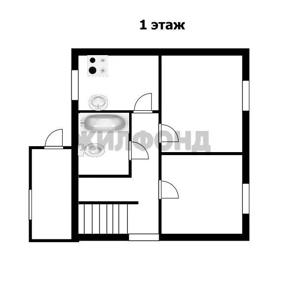 Продажа дома, Крупской, Новосибирский район, Самоварная - Фото 10