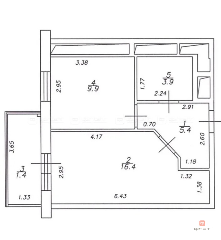 Продажа квартиры, Казань, Проезд Созидателей - Фото 20