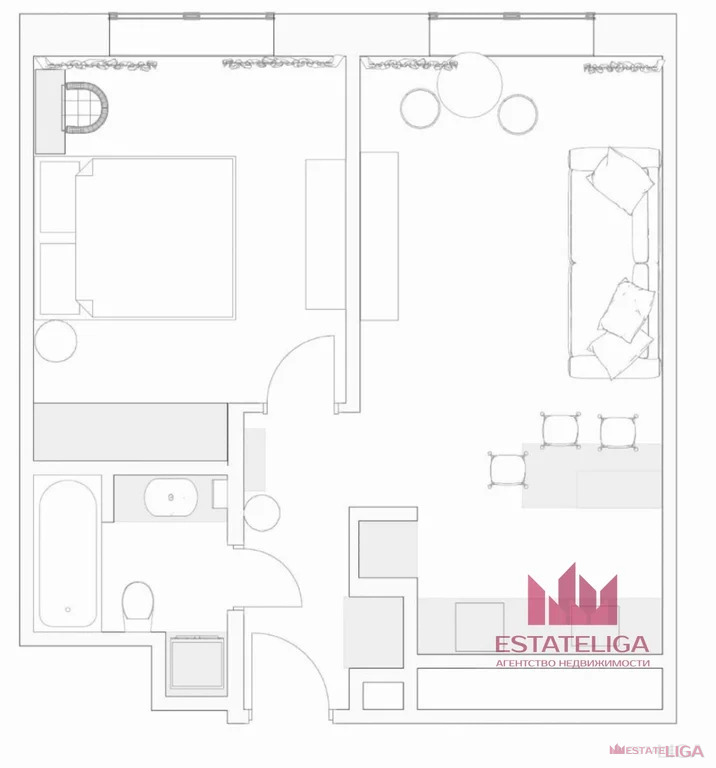 Аренда квартиры, Курского Вокзала пл. - Фото 19