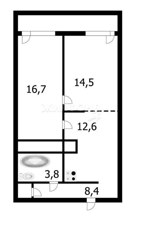 Продажа квартиры, Новосибирск, ул. Есенина - Фото 20