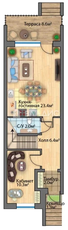 городской округ Мытищи, коттеджный посёлок Ново-Луговая,  дом на ... - Фото 2