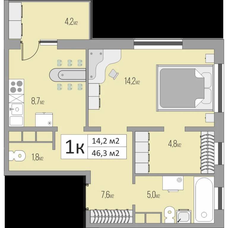 Продажа квартиры, Оренбург, улица Гаранькина - Фото 11