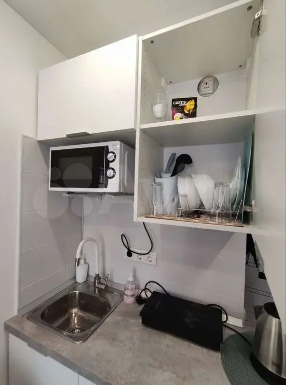 Квартира-студия, 12,5 м, 1 кровать - Фото 4