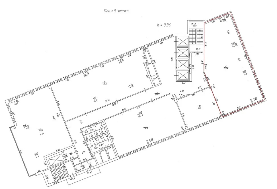 Аренда офиса 173.4 м2 - Фото 2