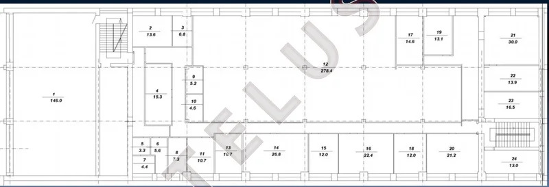 м. Алексеевская, Графский переулок, 2600м2 "Продажа здания" (ном. ... - Фото 5