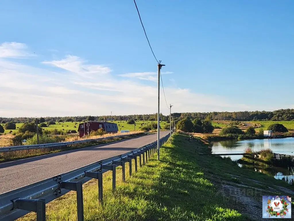 14 соток в деревне Бабурино  рядом озеро - Фото 1