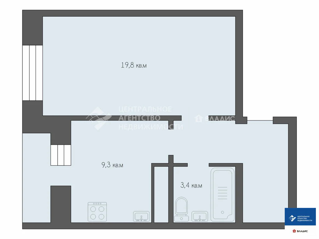 Продажа квартиры, Дядьково, Рязанский район, Зелёная улица - Фото 18