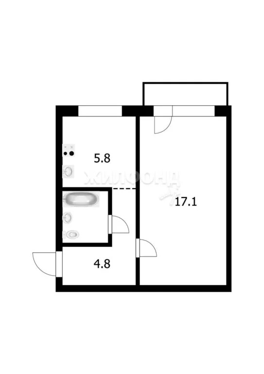 Продажа квартиры, Новосибирск, Комсомольский пр-кт. - Фото 16