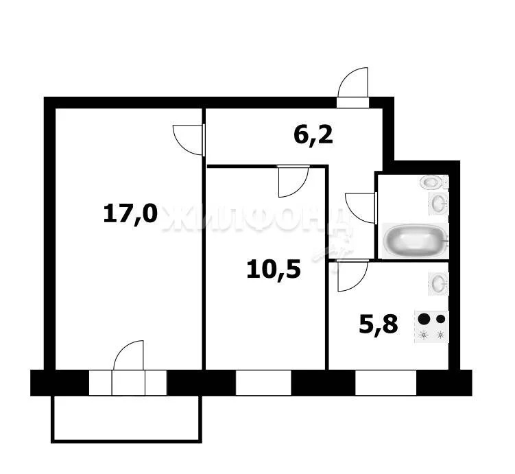 Продажа квартиры, Новосибирск, ул. Ватутина - Фото 12