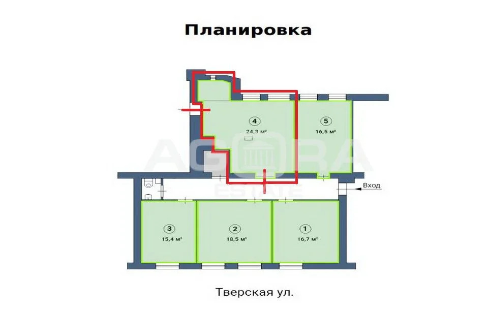 Продажа офиса, м. Тверская, ул. Тверская - Фото 4