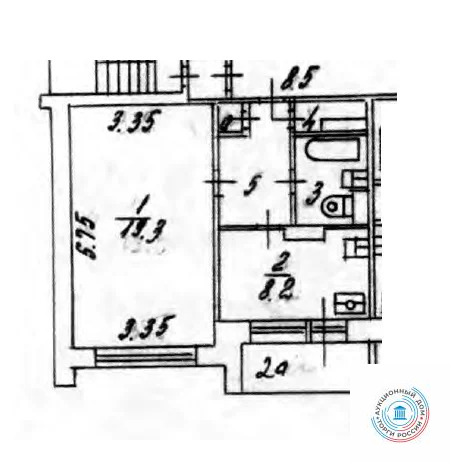 Продается квартира, 36 м - Фото 8