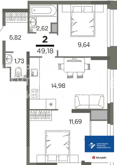 Продажа квартиры в новостройке, Рязань - Фото 4