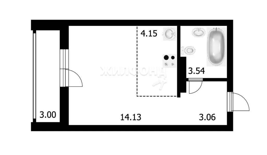 Продажа квартиры, Новосибирск, ул. Ошанина - Фото 15