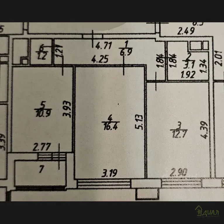 Уютная 2-ка 51,2 кв.м. в ЖК Скандинавский - Фото 17