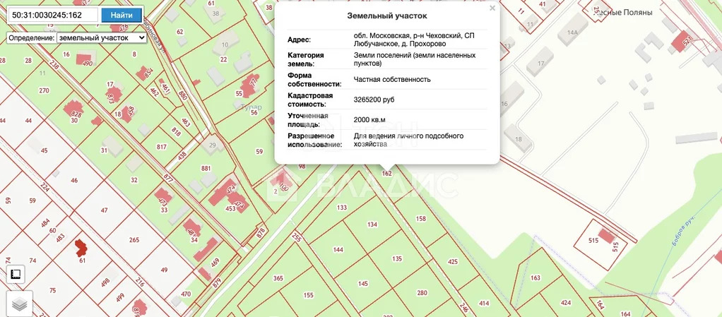 городской округ чехов, деревня Прохорово, земля на продажу - Фото 3