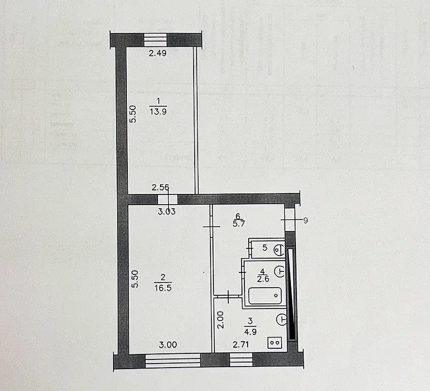 2-я квартира в п. Рязановский, ул. Чехова, дом 15 - Фото 11