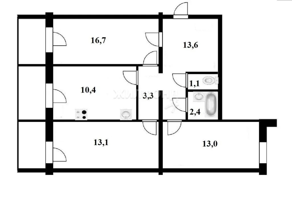 Продажа квартиры, Новосибирск, ул. Бурденко - Фото 9