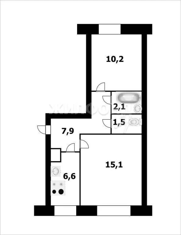 Продажа квартиры, Новосибирск, ул. Чемская - Фото 9