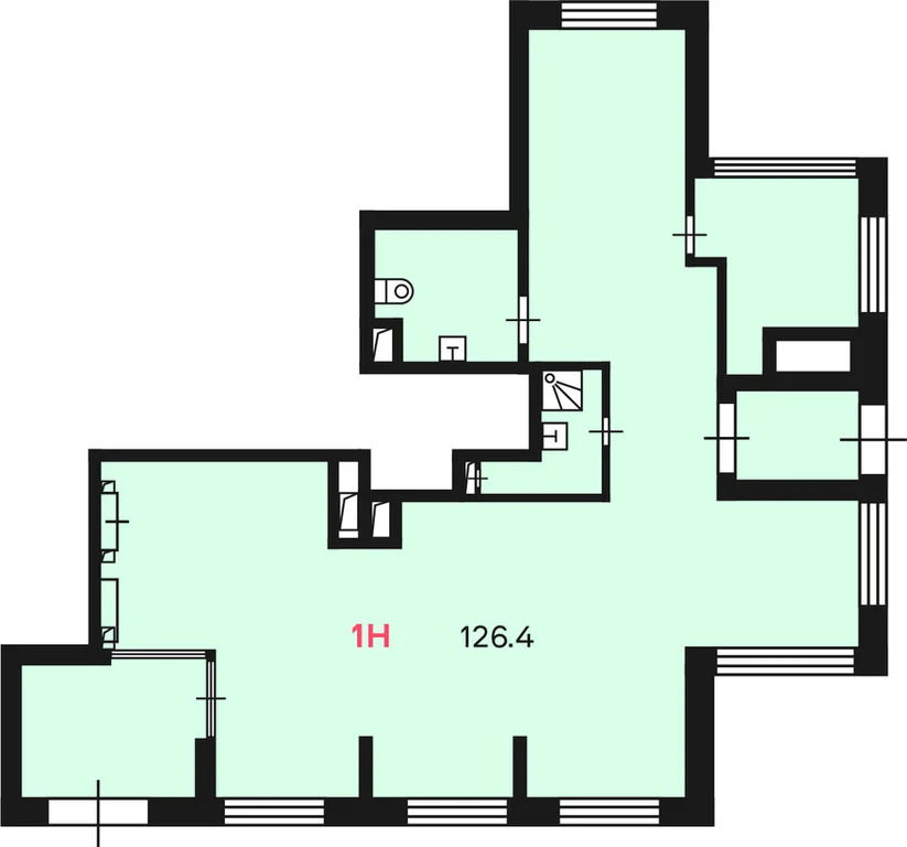 Аренда ПСН площадью 126.4 м2 - Фото 4