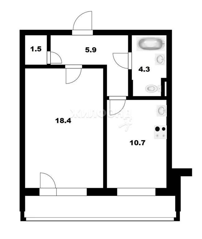 Продажа квартиры, Новосибирск, ул. Зорге - Фото 14