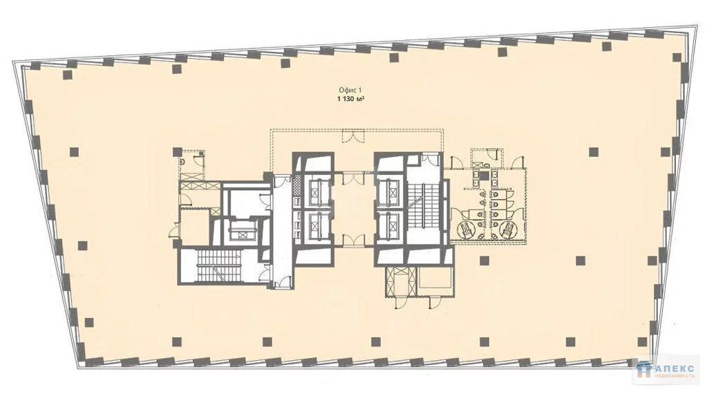 Аренда офиса 1130 м2 м. Воронцовская в бизнес-центре класса А - Фото 4