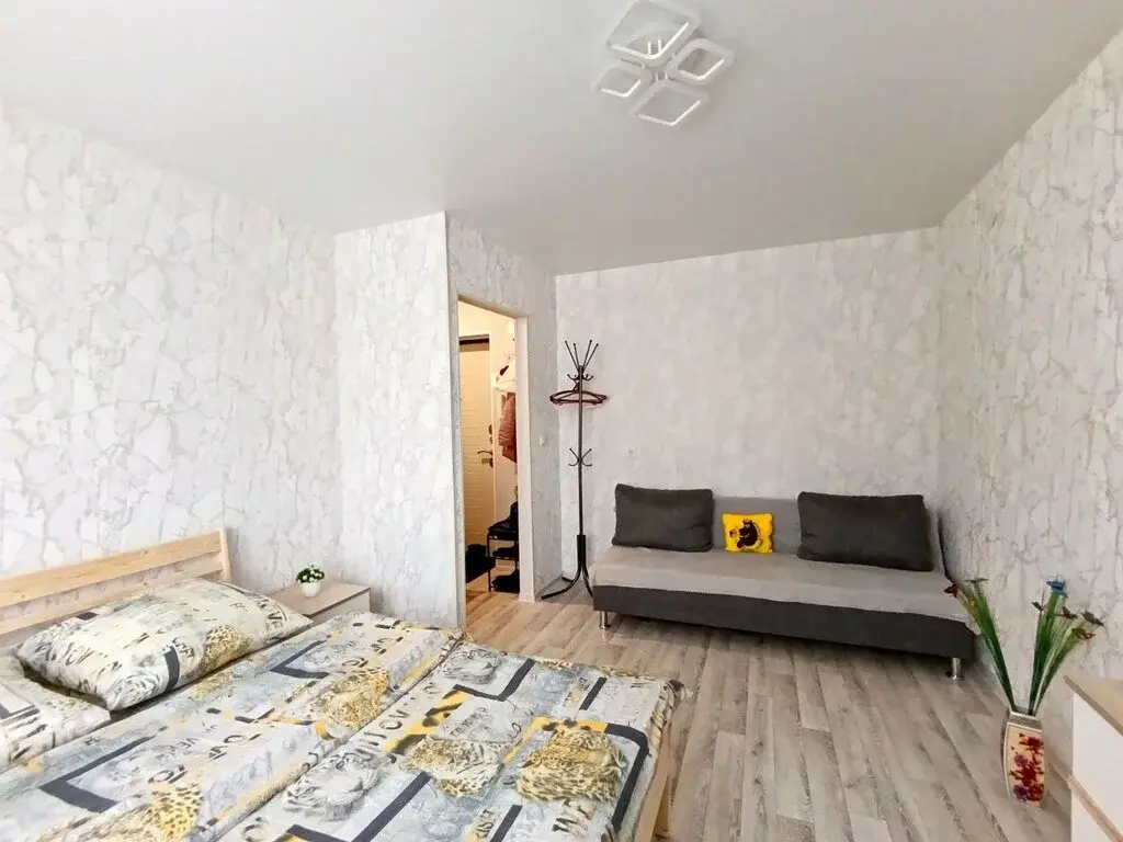 1-к. квартира, 28 м, 2 кровати - Фото 2