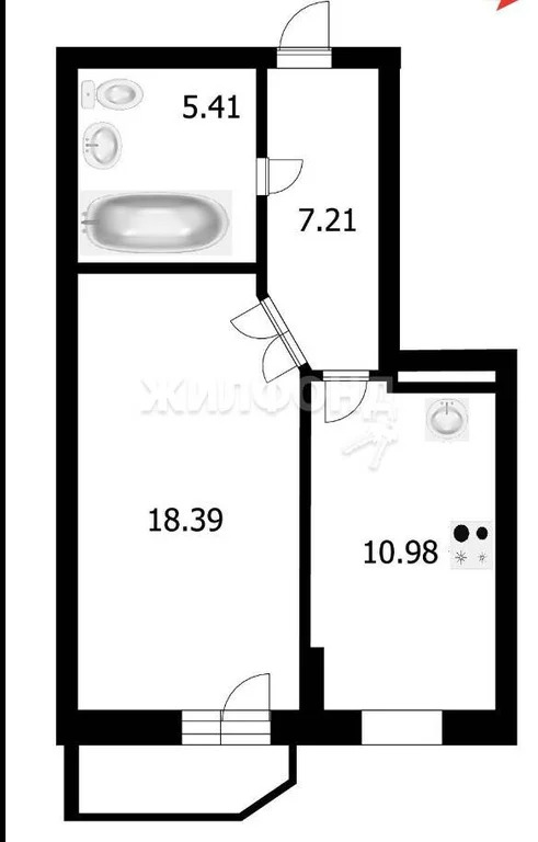 Продажа квартиры, Новосибирск, ул. Лескова - Фото 16