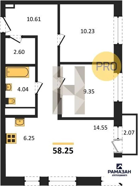 Продажа квартиры в новостройке, Казань, м. Проспект Победы, ... - Фото 1