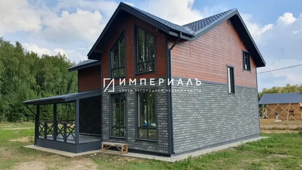 родаётся новый дом из блока на ПРИЛЕСНОМ участке в деревне Рязанцево - Фото 0