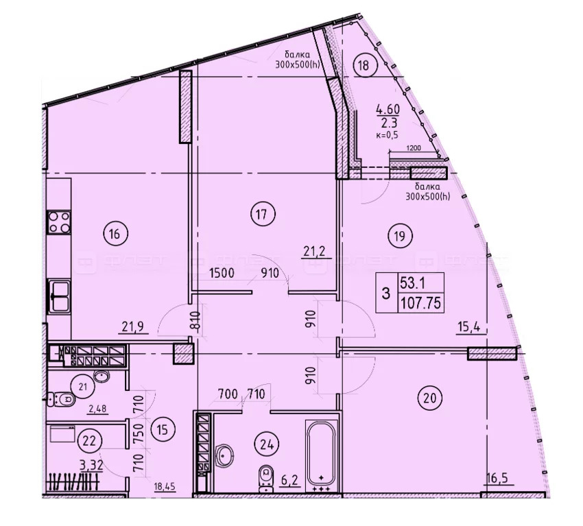 Продажа квартиры в новостройке, Казань, ул. Карбышева - Фото 3