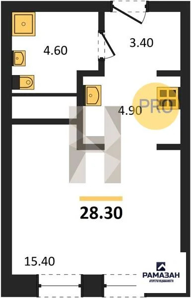 Продажа квартиры в новостройке, Казань, м. Горки, ул. Родины - Фото 1