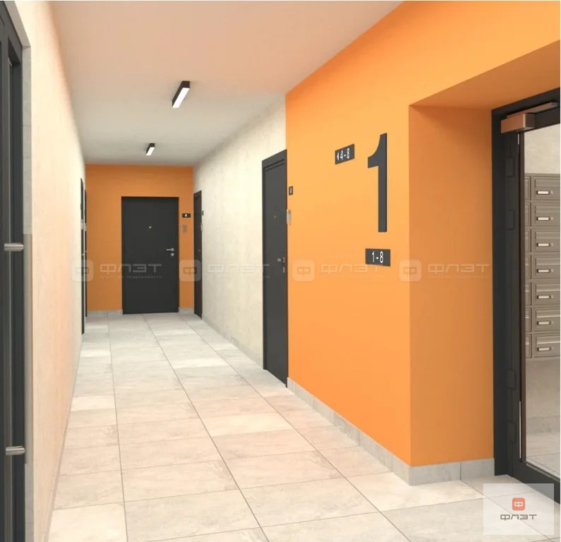 Продажа квартиры в новостройке, Новая Тура, Зеленодольский район, ул. ... - Фото 9