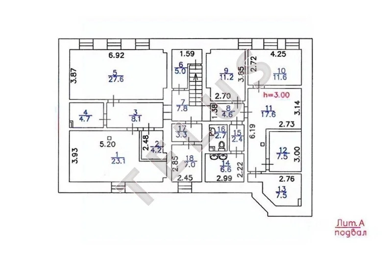 м. Достоевская , ул Образцова 1039.7м2 Здание (ном. объекта: 8035) - Фото 7