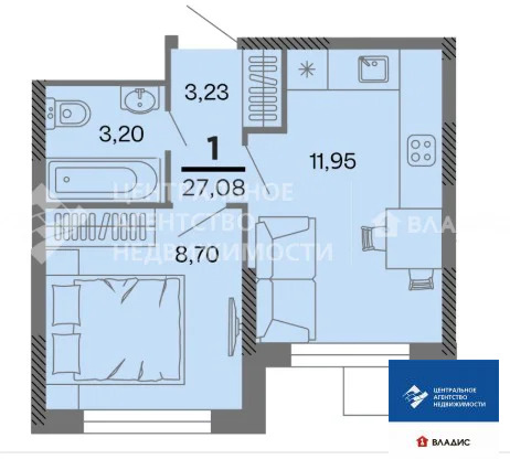 Продажа квартиры в новостройке, Рязань, жилой комплекс Метропарк - Фото 7
